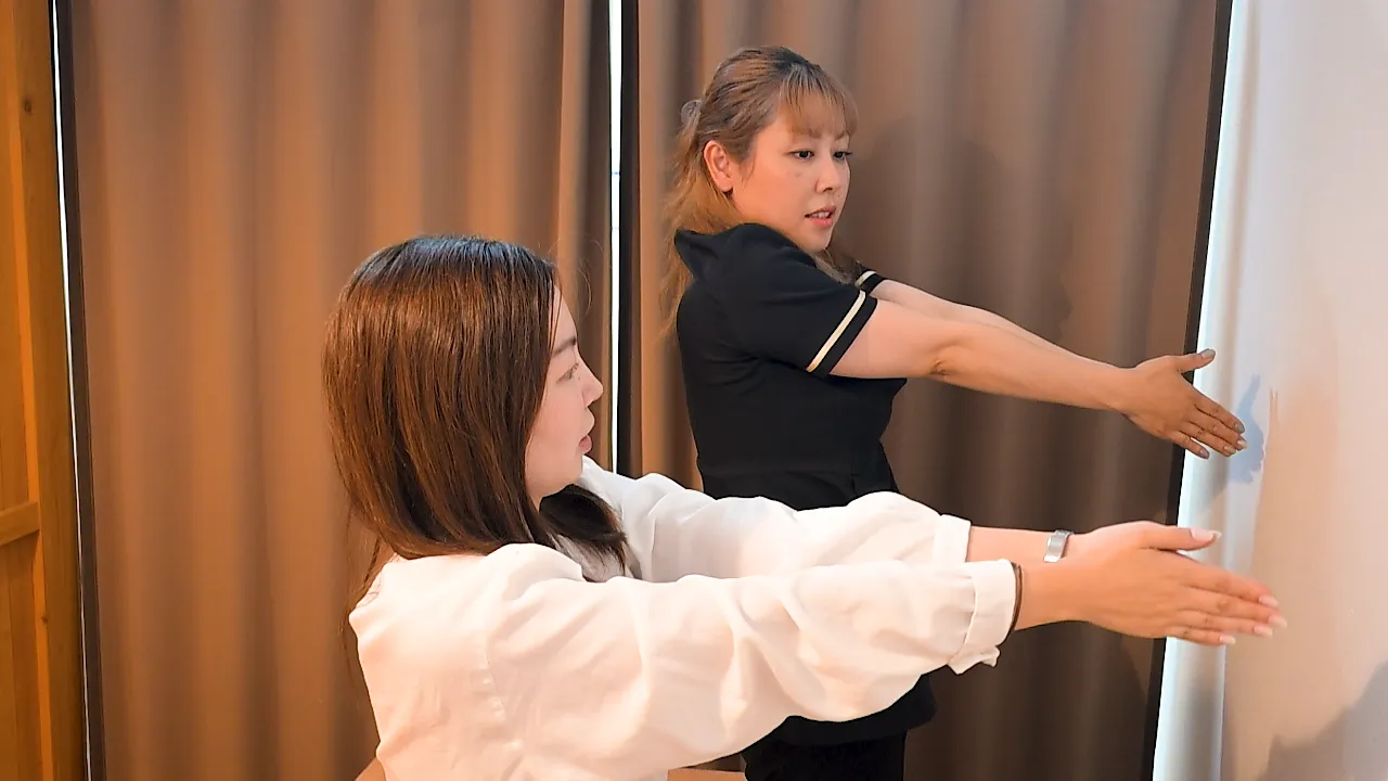 施術・コンディショニングの様子